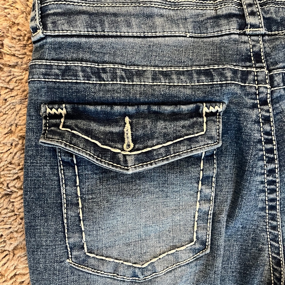 VINTAGE LOW RISE JEANS - Picture 9 of 10